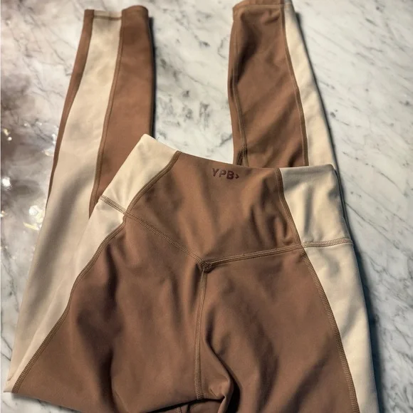 YPB Abercrombie Curve Love sculptLUX Slim leggings Tank Women's small two tone - Picture 5 of 5